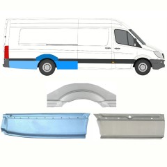 Reperaturka błotnika tylnego do Mercedes Sprinter 2006-2018 / Prawa / Zestaw 8719