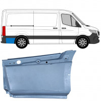 Reperaturka błotnika tylnego część dolna za kołem do Mercedes Sprinter 2018- / SWB / MWB / Standardowy / Prawa 8187