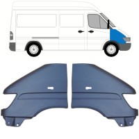 Błotnik przedni do Mercedes Sprinter 1995-2006 / Lewa+Prawa / Zestaw 9741