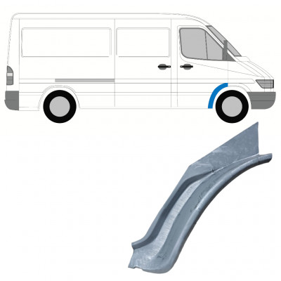 MERCEDES SPRINTER 1995-2006 REPERATURKA BŁOTNIKA PRZEDNIEGO WEWNĘTRZNY PANEL NAPRAWCZY / PRAWA STRONA