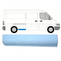 Reperaturka błotnika tylnego część przednia dolna do Mercedes Sprinter 1995- / MWB / Prawa 8142