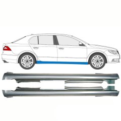 Pełny próg do Skoda Superb 2008-2015 / Lewa+Prawa / Zestaw 10759