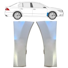 Reperaturka błotnika przedniego do Skoda Superb 2008-2015 / Lewa+Prawa / Zestaw 16085