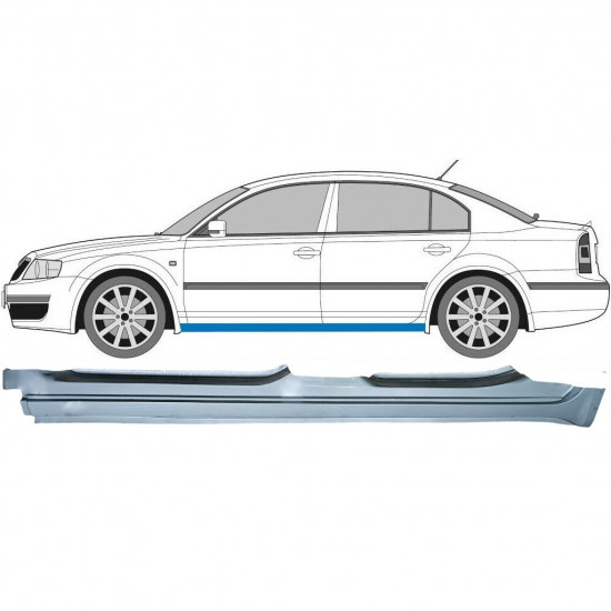 Reperaturka progu do Skoda Superb 2001-2008 / Lewa 8840