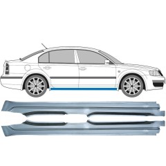 Pełny próg do Skoda Superb 2002-2008 / Lewa+Prawa / Zestaw 9414