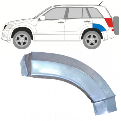 SUZUKI GRAND VITARA 2005-2012 REPERATURKA BŁOTNIKA TYLNEGO CZĘŚĆ TYLNA / LEWA STRONA