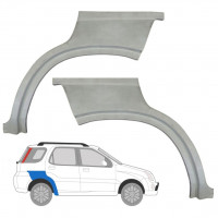 Reperaturka błotnika tylnego do Suzuki Ignis 2000-2003 / Lewa+Prawa / Zestaw 10415