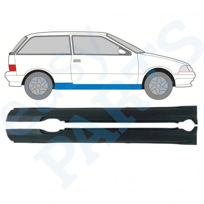 SUZUKI SWIFT 1988-2004 3 DRZWIOWY PRÓG / ZESTAW