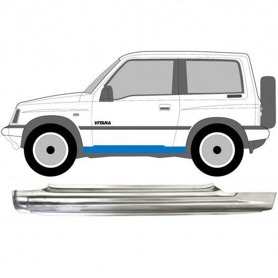 Reperaturka progu do Suzuki Vitara 1988-1998 / Lewa 7042