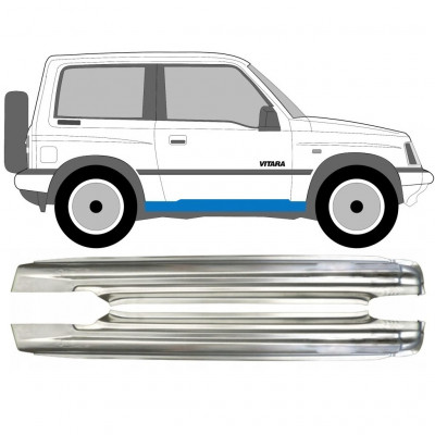 Reperaturka progu do Suzuki Vitara 1988-1998 / Lewa+Prawa / Zestaw 9287