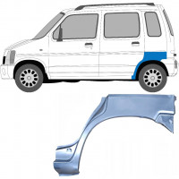 Reperaturka błotnika tylnego do Suzuki Wagon R+ 1993-2000 / Lewa 7038