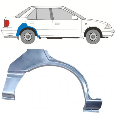 Reperaturka błotnika tylnego do Suzuki Swift 1988-2004 / Prawa / SEDAN 12767