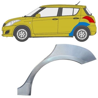 Reperaturka błotnika tylnego do Suzuki Swift 2010-2017 / Lewa 16365
