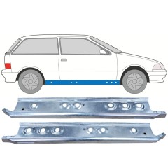 Reperaturka progu wewnętrzna do Suzuki Swift 1988-2004 / Lewa / Prawa / Zestaw 12824