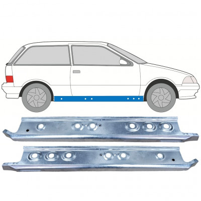 Reperaturka progu wewnętrzna do Suzuki Swift 1988-2004 / Lewa / Prawa / Lewa / Prawa 12824