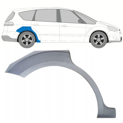 Reperaturka błotnika tylnego do Ford S-MAX 2006-2015 / Prawa 15172