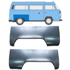 Reperaturka błotnika tylnego do Volkswagen Transporter T2 1967-1979 / Lewa+Prawa / Zestaw 10506