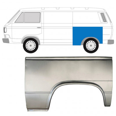 Reperaturka błotnika tylnego do VW Transporter T3 1979-1992 / Lewa 7137