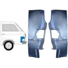 Reperaturka narożnika przedniego do Volkswagen Transporter T3 1979-1992 / Lewa+Prawa / Zestaw 9780