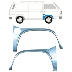 Reperaturka nadkola przedniego do Volkswagen Transporter T3 1979-1992 / Lewa+Prawa / Zestaw 9778