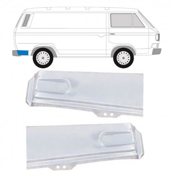 VW T3 1979-1992 REPERATURKA BŁOTNIKA TYLNEGO / ZESTAW