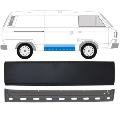 Reperaturka drzwi przesuwnych wewnętrzna + zewnętrzna do Volkswagen Transporter T3 1979-1992 / Prawa / Zestaw 11637