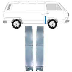 Reperaturka słupka do Volkswagen Transporter T3 1979-1992 / Lewa+Prawa / Zestaw 11627