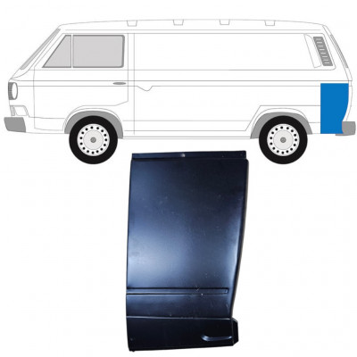 Reperaturka narożnika tylnego do VW Transporter T3 1979-1992 / Lewa 11629