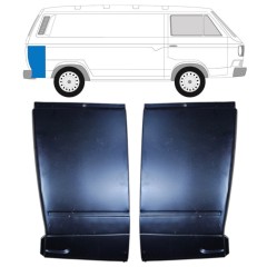 Reperaturka narożnika tylnego do Volkswagen Transporter T3 1979-1992 / Lewa+Prawa / Zestaw 11630