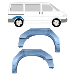 Reperaturka błotnika tylnego do Volkswagen Transporter T4 1990-2003 / Lewa+Prawa / Zestaw 9446