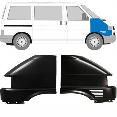 Błotnik przedni do Volkswagen Transporter T4 1996-2003 / Lewa+Prawa / Zestaw 10583