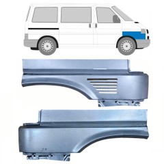 Reperaturka błotnika przedniego do Volkswagen Transporter T4 1996-2003 / Lewa+Prawa / Zestaw 10525