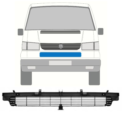 Grill dolny do Volkswagen Transporter T4 1996-2003 16237