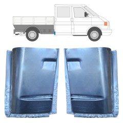 Reperaturka narożnika tylnego do Volkswagen Transporter T4 1990-2003 / Lewa+Prawa / Zestaw 11778
