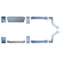 Zestaw reperaturek do Volkswagen Transporter T4 1990-2003 / Lewa+Prawa / 16914
