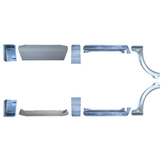 Zestaw reperaturek do Volkswagen Transporter T4 1990-2003 / Lewa+Prawa / 16914
