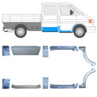 Zestaw reperaturek do Volkswagen Transporter T4 1990-2003 / Lewa+Prawa / 16914