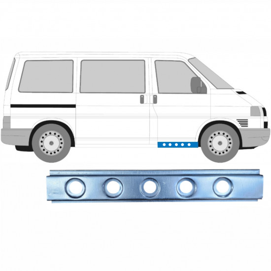 VW T4 1990-2003 REPERATURKA PROGU WEWNĘTRZNA / PRAWA STRONA = LEWA STRONA