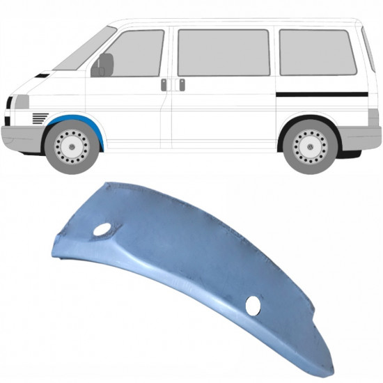 Reperaturka błotnika przedniego wewnętrzna do VW Transporter T4 1990-2003 / Lewa 5965