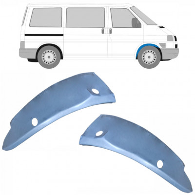 Reperaturka błotnika przedniego wewnętrzna do VW Transporter T4 1990-2003 / Lewa+Prawa / Zestaw 9406