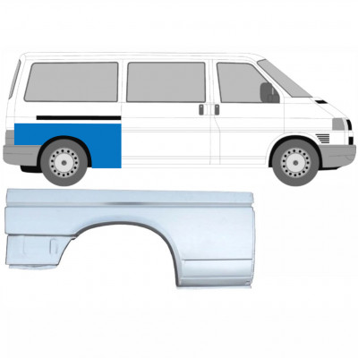 VW T4 1990-2003 DŁUGI ROZSTAW OSI REPERATURKA BŁOTNIKA TYLNEGO / PRAWA STRONA