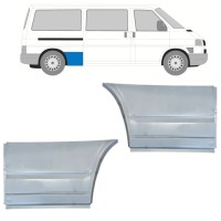 Reperaturka błotnika tylnego do Volkswagen Transporter T4 1990-2003 / Lewa+Prawa / Zestaw 15077 Reperaturka błotnika tylnego do Volkswagen Transporter T4 1990-2003 / Lewa+Prawa / Zestaw 15077