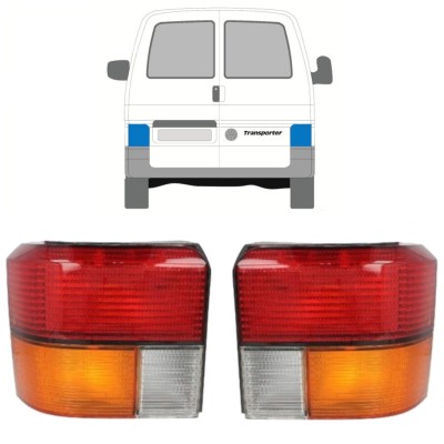 Lampa tylna do Volkswagen Transporter T4 1990-2003 / Lewa+Prawa / Zestaw 9769