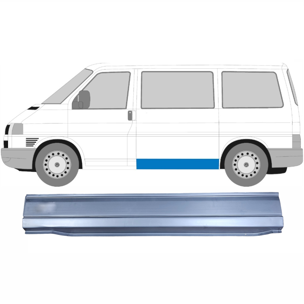VW T4 1990-2003 POSZYCIE BOKU NISKIE / LEWA STRONA