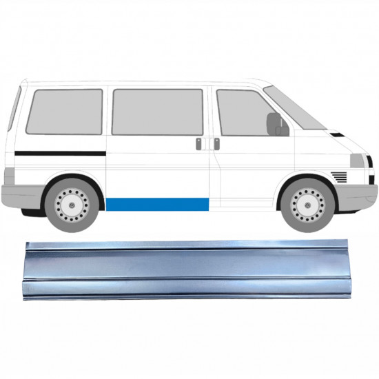 VW T4 1990-2003 DRZWIOWY PRZESUWNE ZEWNĘTRZNY PANEL / PRAWA STRONA
