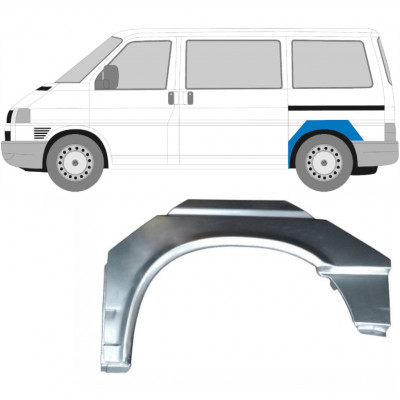 VW T4 1990-2003 KRÓTKI ROZSTAW OSI REPERATURKA BŁOTNIKA TYLNEGO PANEL / LEWA STRONA