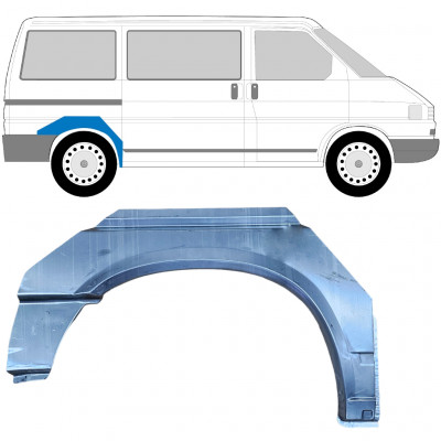 VW T4 1990-2003 KRÓTKI ROZSTAW OSI REPERATURKA BŁOTNIKA TYLNEGO PANEL / PRAWA STRONA