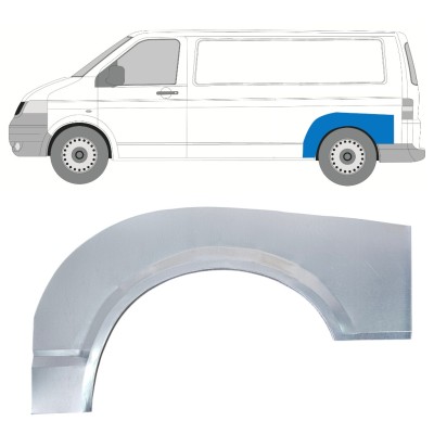 Reperaturka błotnika tylnego do Volkswagen Transporter T5 2003-2015 / Lewa 16371