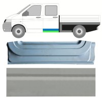 Reperaturka drzwi tylnych wewnętrzna + zewnętrzna do Volkswagen Transporter T5 2003-2015 / Lewa / Zestaw 16877
