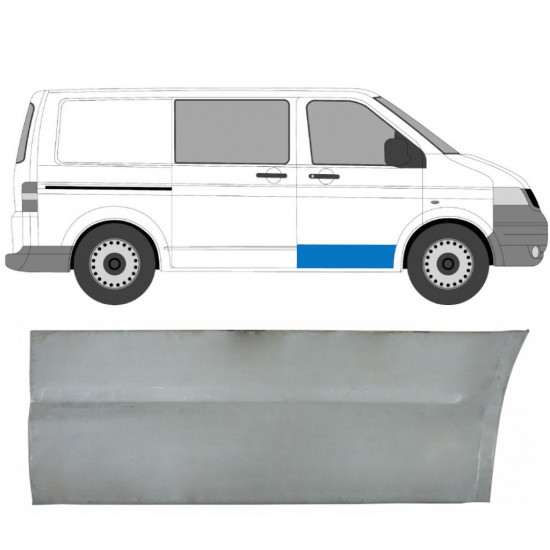 Reperaturka drzwi przednich zewnętrzna do VW Transporter T5 2003-2015 / Prawa 7141